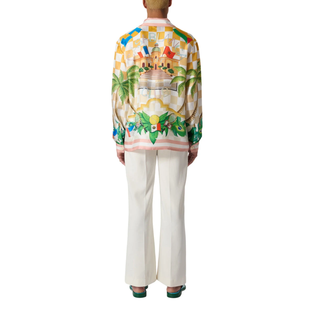 Tennis Club Silk Shirt view 2