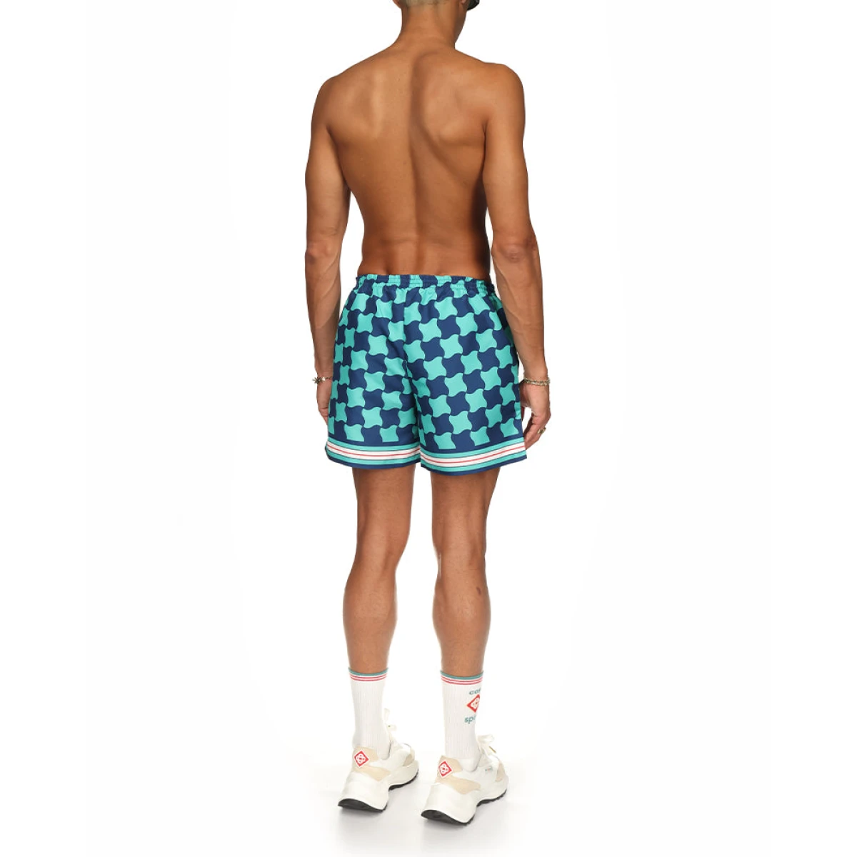 Pool Tile Swim Trunks view 5