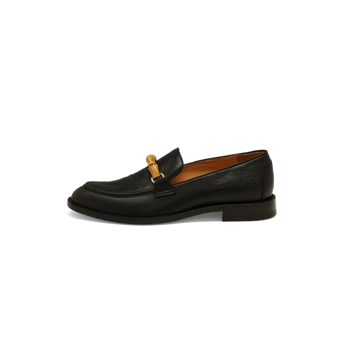 Embossed Leather Loafer view 2