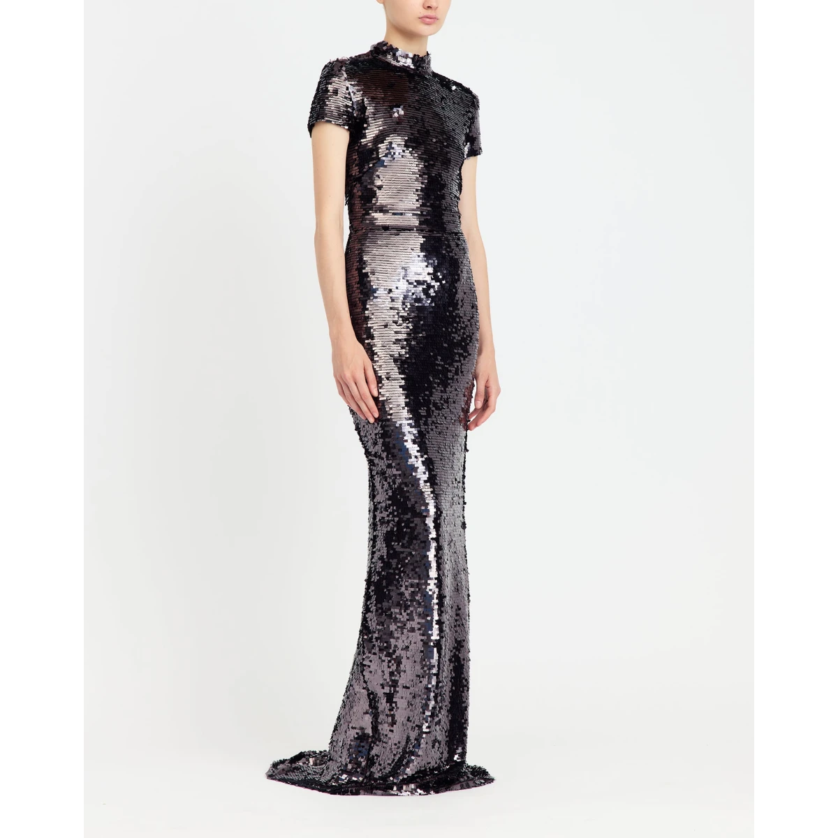 Otis Gown In Square Sequin view 3